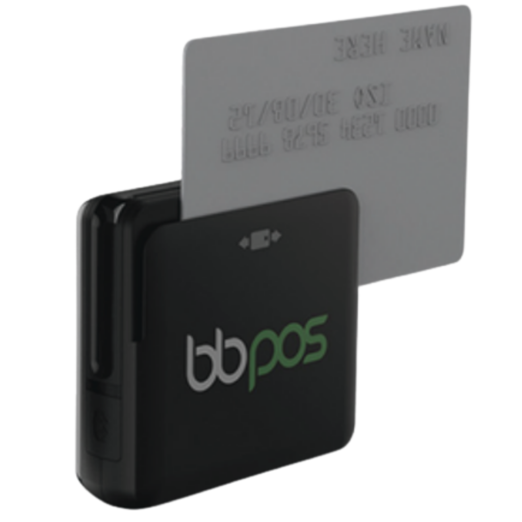 Compact contactless reader accepting a tap from a card or phone
